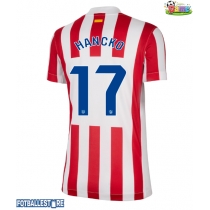 Atletico Madrid David Hancko #17 Hjemmedrakt Dame 2025-26 Kortermet